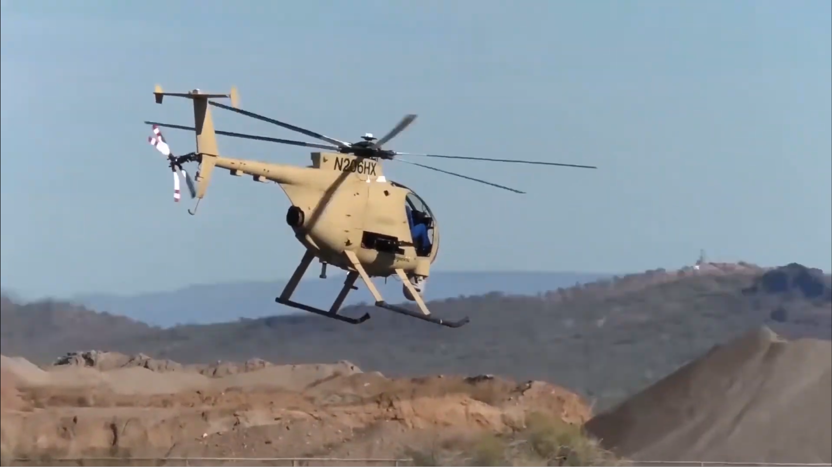 HACMS MH-6 Little Bird helicopter